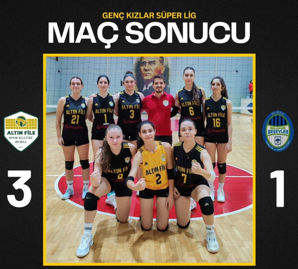 nilüfer voleybol macinda galibiyet ile basladik